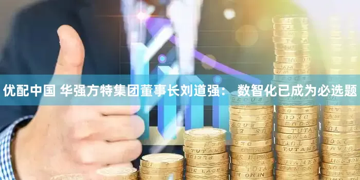 优配中国 华强方特集团董事长刘道强： 数智化已成为必选题