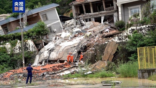 申银策略 广州白云区山体滑坡致房屋受损多人被困，医院：其中一名伤员受皮外伤