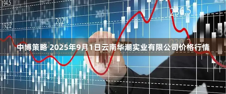 中博策略 2025年9月1日云南华潮实业有限公司价格行情