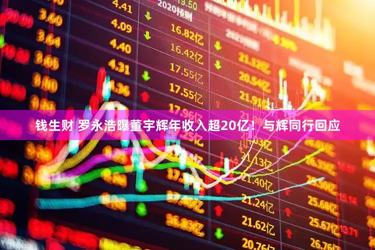 钱生财 罗永浩曝董宇辉年收入超20亿！与辉同行回应